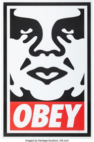 43034: Shepard Fairey (b. 1970) Obey Icon, 2008 Offset