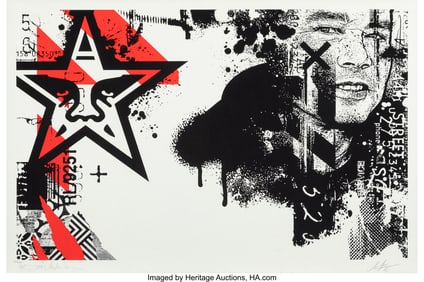 43145: Shepard Fairey X WK WK / Shepard Portrait, 2023