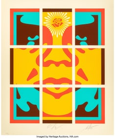 43151: Shepard Fairey X Ernesto Yerena They Divide We M
