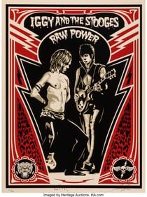 43046: Shepard Fairey X Robert Matheu Raw Power, 2010 S