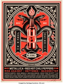 43068: Shepard Fairey (b. 1970) Orion festival poster,