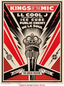43070: Shepard Fairey X LL Cool J X Z-Trip Kings of the