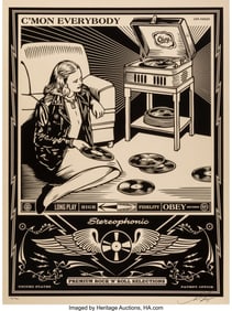 43071: Shepard Fairey (b. 1970) C’mon Everybody, 2013