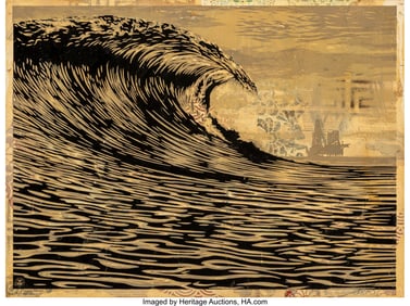 43075: Shepard Fairey (b. 1970) This New Wave Is A Litt
