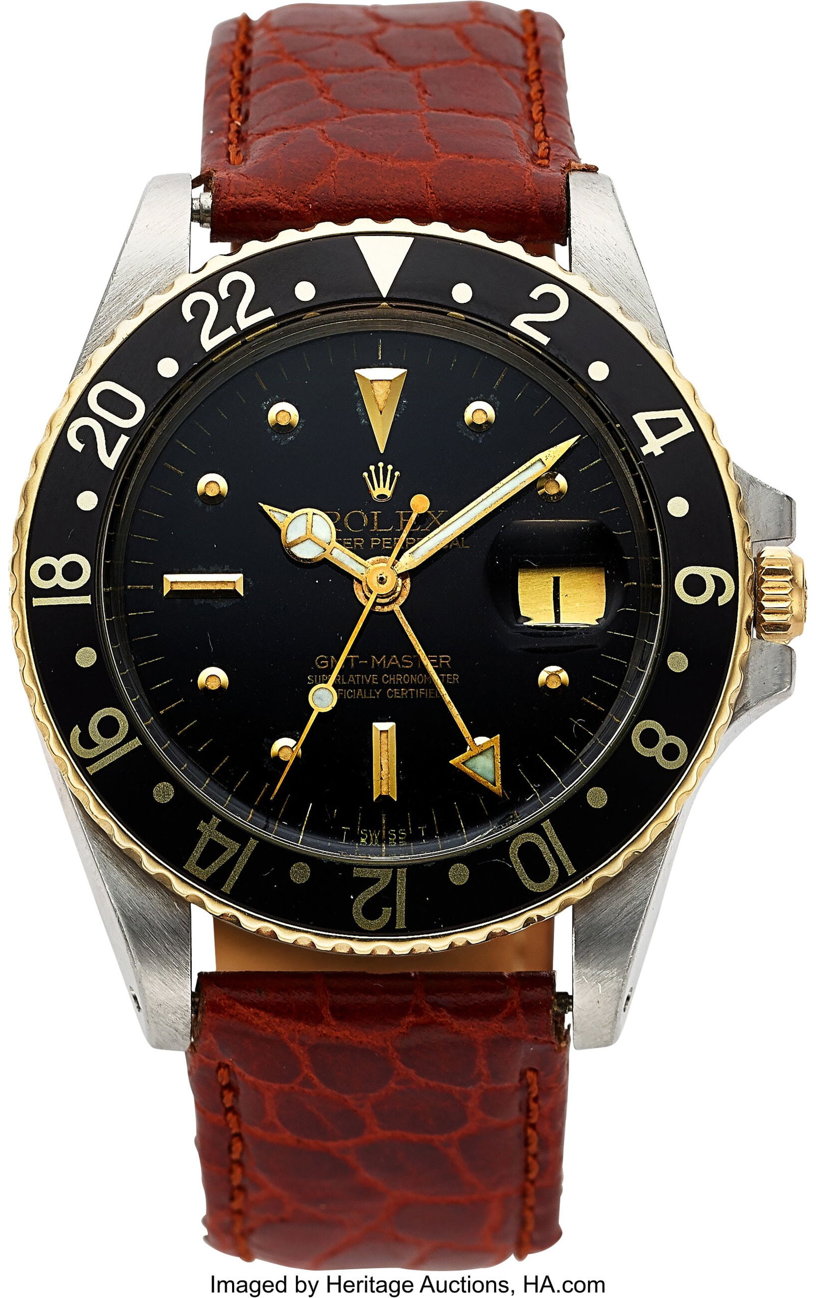 Rolex Two Tone Gold GMT  Case: 40mm, Stainless s (1 of 4)