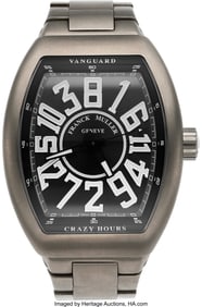 12017: Franck Muller Vanguard Crazy Hours Reference V 4