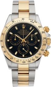 12060: Rolex 18k Yellow Gold And Stainless Steel Dayton