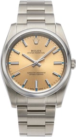 12046: Rolex Oyster Perpetual Stainless Steel Wrist Wat