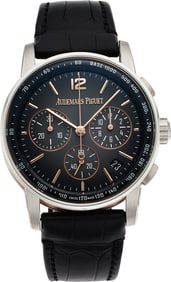 12035: Audemars Piguet 18k Rose Gold And Stainless Stee