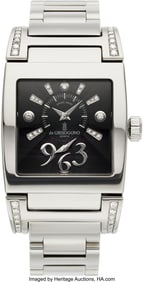 55168&colon; de Grisogono Diamond&comma;  Stainless Steel Instrumen