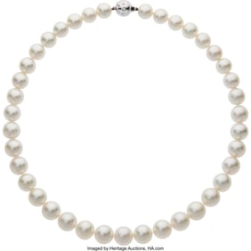 55250&colon; South Sea Cultured Pearl&comma; Diamond&comma;  White Gold N