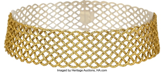 55017&colon; Buccellati Gold Necklace   Metal&colon; 18k gold Marke
