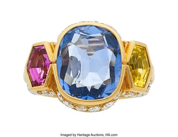 55029&colon; Bvlgari Ceylon Sapphire&comma; Multi-Color Sapphire&comma;  