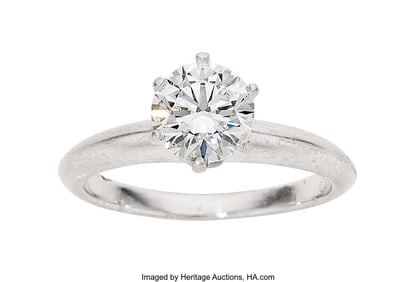 55345&colon; Tiffany & Co&period; Diamond&comma; Platinum Ring&comma; circa 2008