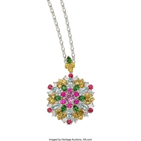 55209&colon; Harry Winston Multi-Stone&comma; Diamond&comma; Platinum&comma;  G