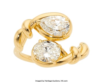 55110&colon; Diamond&comma; Gold Ring  Stones&colon; Oval-shaped diamond 
