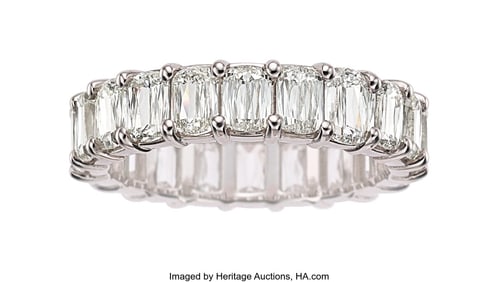 55117&colon; Diamond&comma; Platinum Eternity Band  Stones&colon; Crisscu