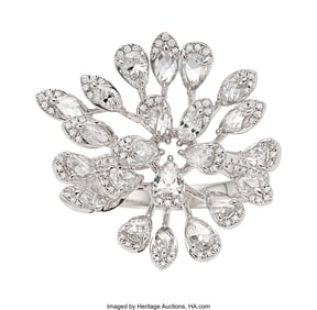 55374&colon; Diamond&comma; White Gold Ring  Stones&colon; Rose&comma; pear&comma; ma