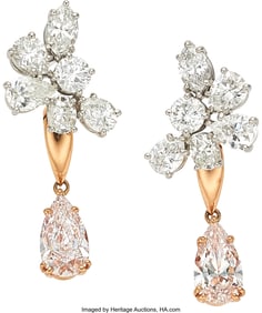 55130&colon; Colored Diamond&comma; Diamond&comma; Platinum&comma;  Gold Conver