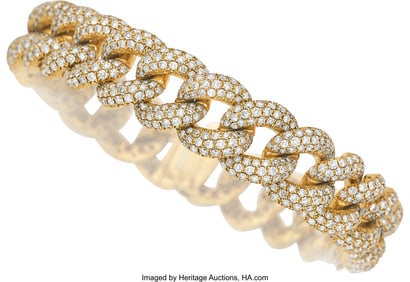 55412&colon; Diamond&comma; Gold Bracelet  Stones&colon; Full-cut diamond