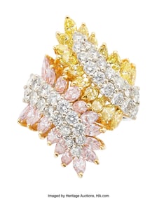 55133&colon; Colored Diamond&comma; Diamond&comma; Gold Ring  Stones&colon; Mar
