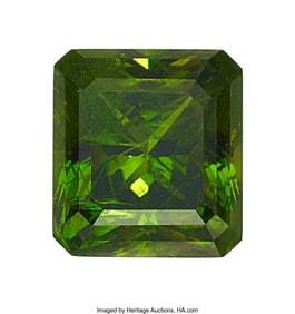 55135&colon; 2&period;20 ct Russian Demantoid Garnet  Shape&colon; Octagon