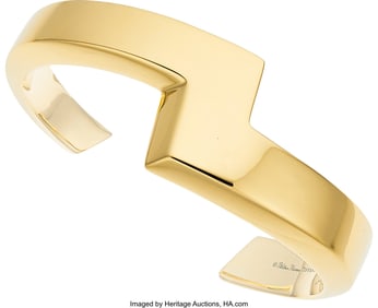 55418&colon; Paloma Picasso for Tiffany & Co&period; Gold Bracelet  