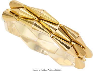 55306&colon; Retro Gold Bracelet  Metal&colon; 18k gold Weight&colon; 74&period;