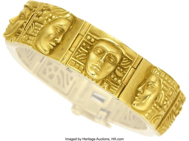 55392&colon; Kieselstein-Cord Gold Bracelet  Metal&colon; 18k gold 