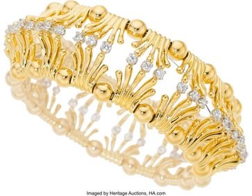 55410&colon; Schlumberger for Tiffany & Co&period; Diamond&comma;  Platinu