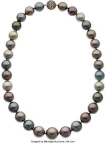 55486&colon; South Sea Cultured Pearl&comma; Colored Diamond&comma;  Whit