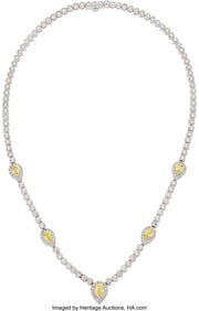 55488&colon; Michael Beaudry Colored Diamond&comma; Diamond&comma; Platin
