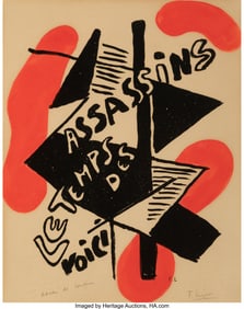 31044: Fernand Léger (French, 1881-1955) Matinée d'iv