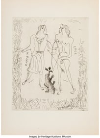 31065: Georges Braque (French, 1882-1963) Eurybia and E