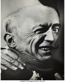 31087: Philippe Halsman (American, 1906-1979) Picasso/D