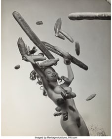 31088: Philippe Halsman (American, 1906-1979) Popcorn N