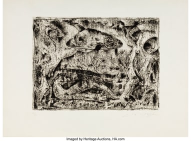 31009: André Masson (French, 1896-1987) Metamorphosis,