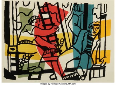 31038: Fernand Léger (French, 1881-1955) Les construct