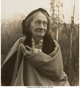 31097: Consuelo Kanaga (American, 1894-1978) Portrait o