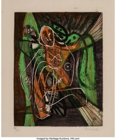 31060: Stanley William Hayter (British, 1901-1988) Pali