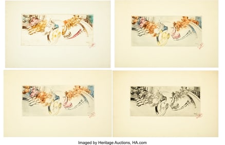 31078: Frantisek Kupka (Czech, 1871-1957) Le cirque (fo