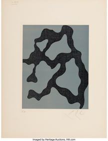 31084: Jean (Hans) Arp (French, 1886-1966) Relief I, 19