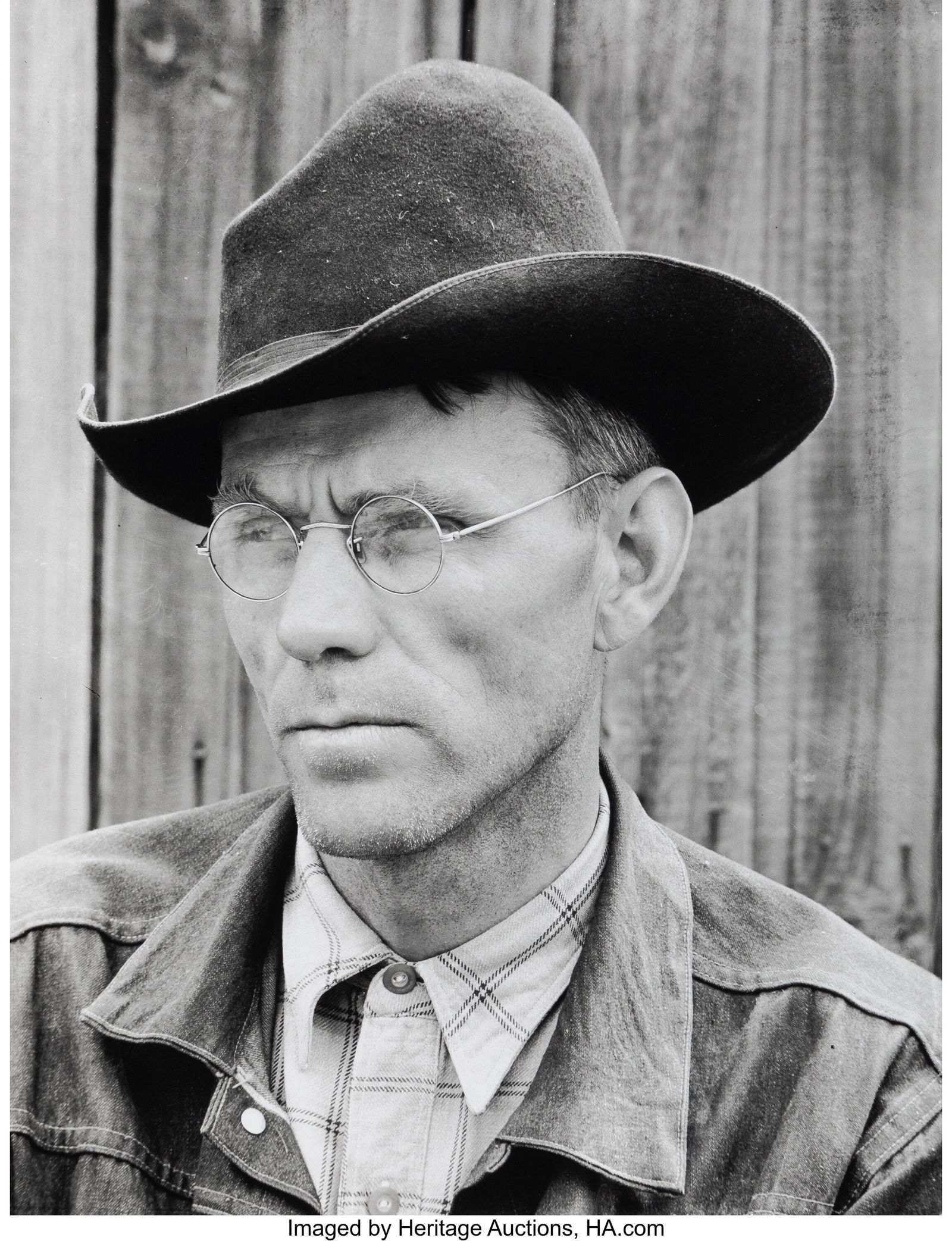 Arthur Rothstein (American, 1915-1985) Walter La: Arthur Rothstein (American, 1915-1985) Walter Latta, 1939 Gelatin silver print, printed later 13-1/4 x 10-1/4 inches (33.7 x 26.0 cm) (