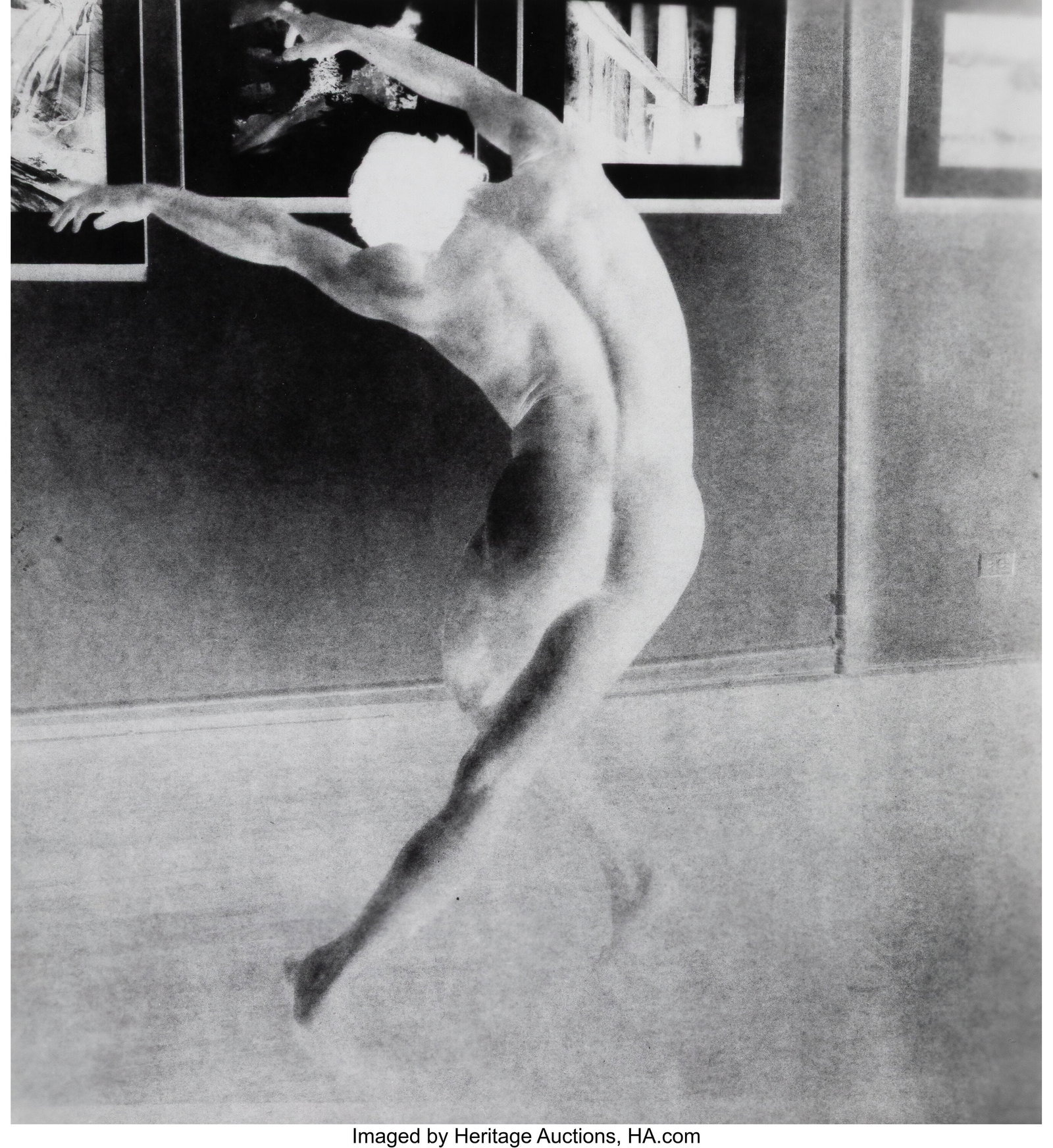 Edna Bullock (American, 1915-1997) Apparition in: Edna Bullock (American, 1915-1997) Apparition in a Gallery, 1987 Gelatin silver print 11-1/2 x 10-1/2 inches (29.2 x 26.7 cm) (image/shee