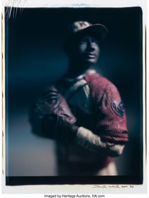 38154: David Levinthal (American, b. 1949) Satchel Paig