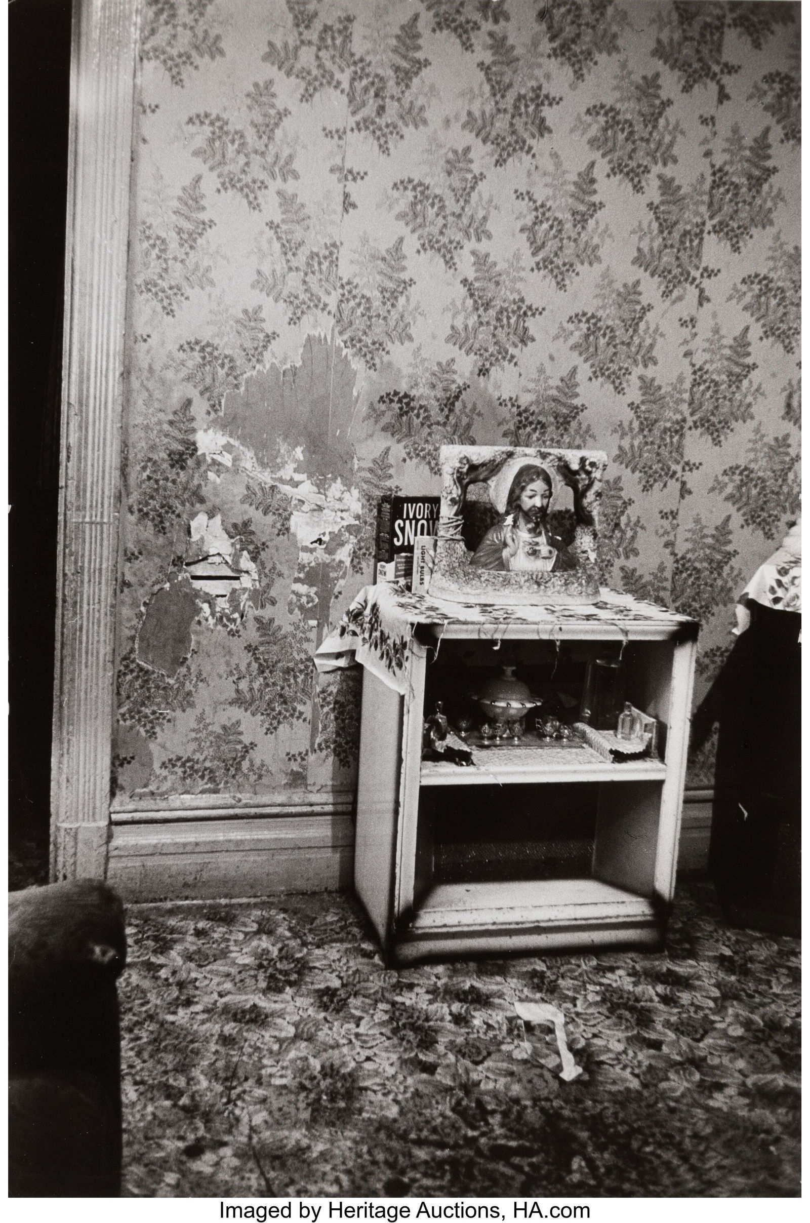 Walker Evans (American, 1903-1975) Interior, New: Walker Evans (American, 1903-1975) Interior, New England, circa 1945-1950 Gelatin silver print, printed circa 1960 13-1/2 x 9 inches (34.3 x 22&period