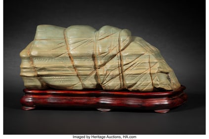78126&colon; A Chinese Songhua Stone Scholar's Rock  4-3&sol;4 x 