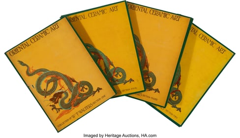 78153&colon; Four Volumes of Oriental Ceramic Art&colon; From the C