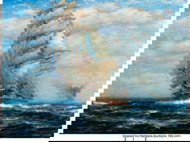 27030: James Gale Tyler (American, 1855-1931) On the Hi