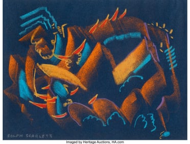 27082: Rolph Scarlett (Canadian/American, 1889-1984) Un
